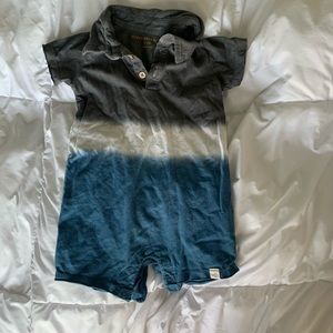 Burts bees baby onsie romper boho look